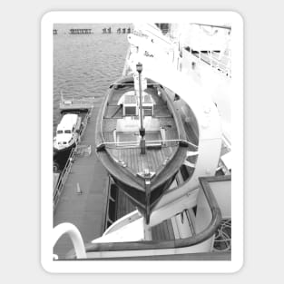 Lifeboat, Royal Yacht Britannia, Edinburgh Sticker